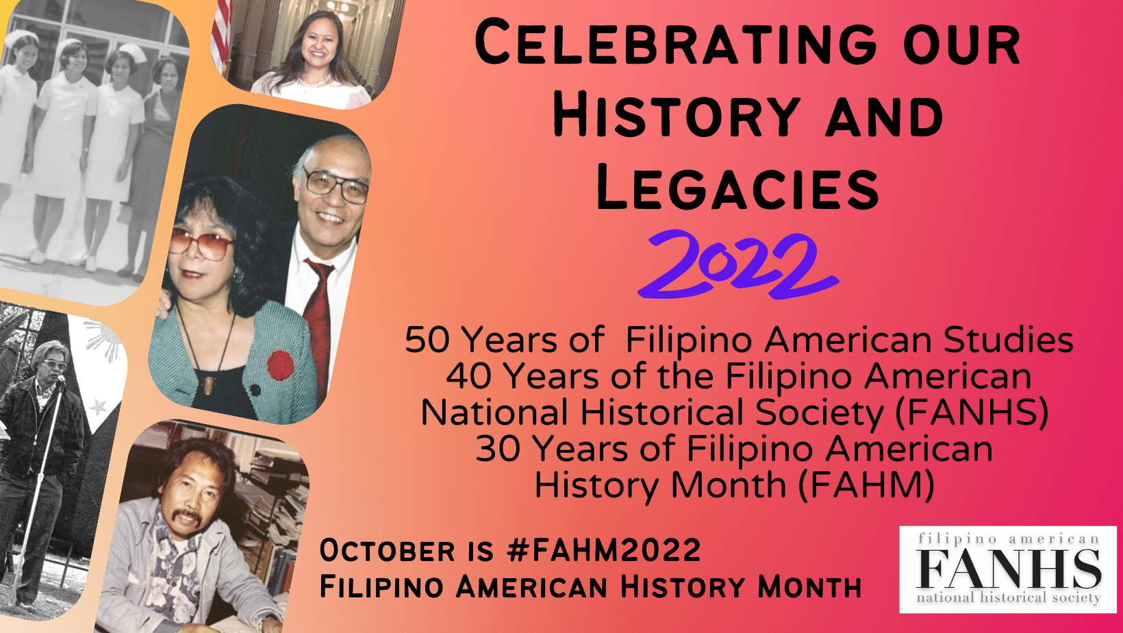 Filipino American History Month - October 2022 - FANHS